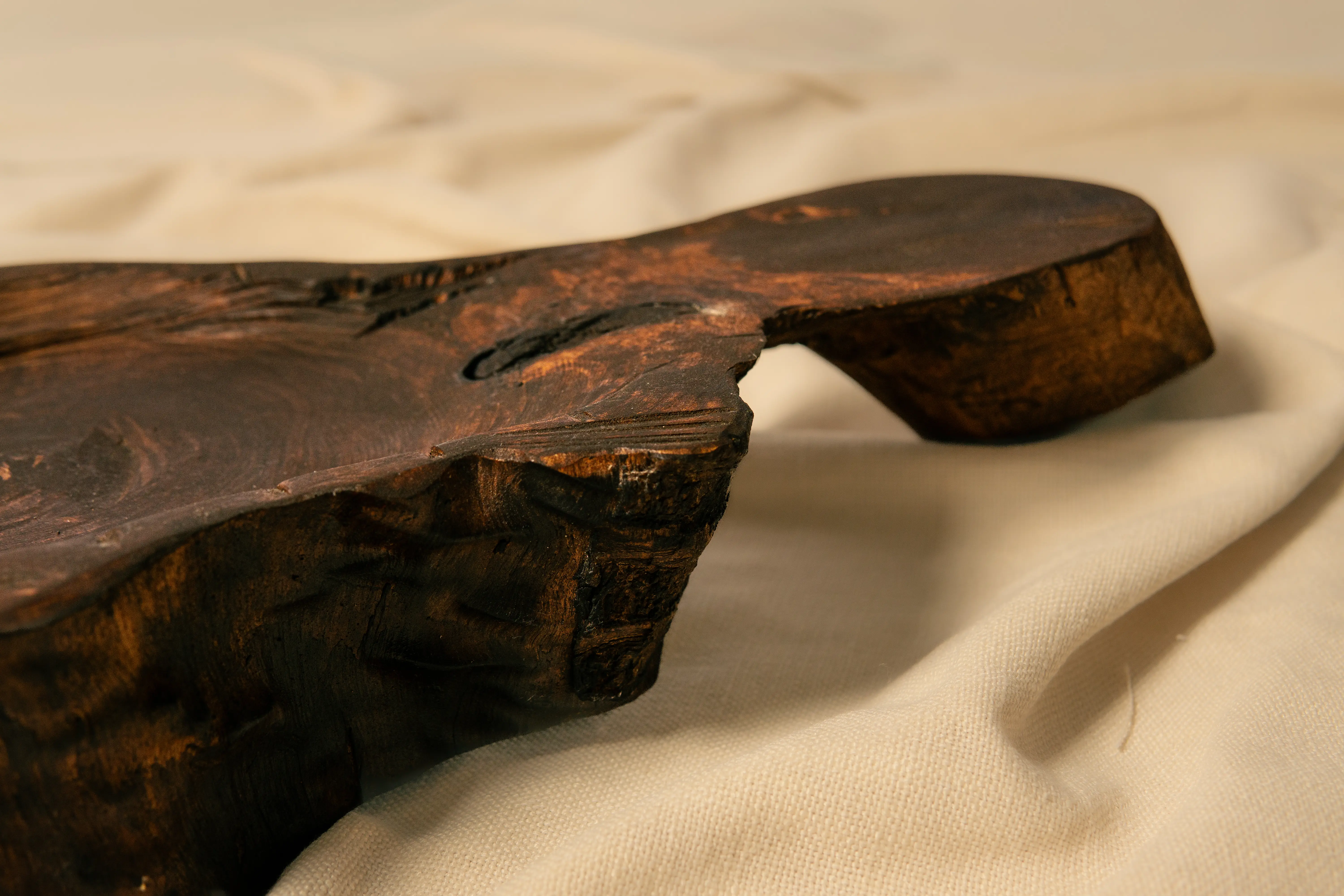 Nsuku Carved Vessel - Angle 3